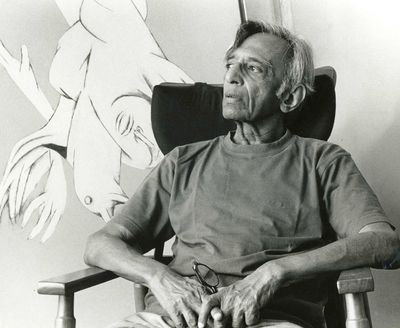 Portrait of Tyeb Mehta © Tyeb Mehta Foundation