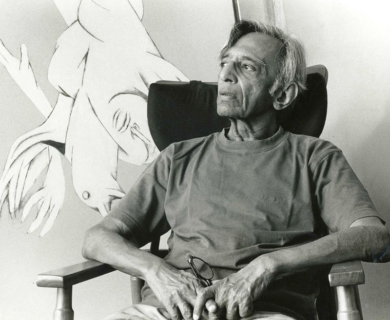Portrait of Tyeb Mehta © Tyeb Mehta Foundation