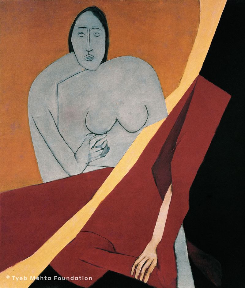 **Diagonal**, 1974, 175×120 cm, oil on canvas
